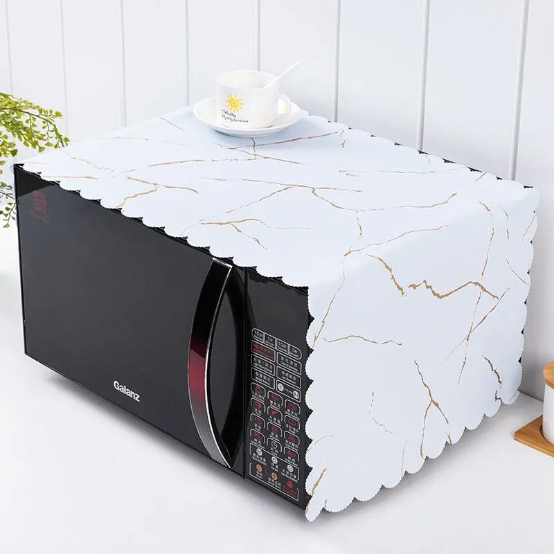 Microwave Oven Dust-proof Household Appliances Protective Cover Oil-proof and Waterproof Fabric Dust-proof