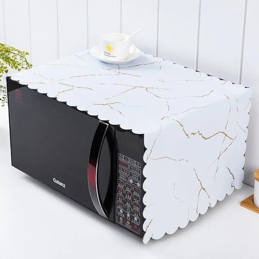 Microwave Oven Dust-proof Household Appliances Protective Cover Oil-proof and Waterproof Fabric Dust-proof