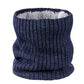 Autumn and Winter Hedging Knitted Scarf Men's Warm and Cold Scarf Windproof and Velvet Thickening Cervical Collar