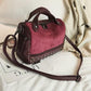 Bag Female Trend Fashion Frosted Rivet Single-shoulder Large-capacity Messenger Bag Boston Bag