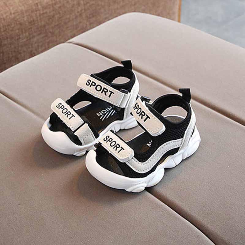 Size 15-25 Child Sneakers Beach Sandals Kids Canvas Breathable Basketball Shoes Lightweight Running Shoes Comfortable Deodorant Skate Shoes