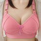 Thin Section Without Steel Ring Bra Sexy Gathering Adjustable Bra Beautiful Back Anti-sagging Nursing Underwear Sexy and Cute