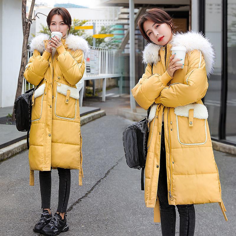 Bread Down Padded Jacket Women's Padded Jacket Women's Mid-length Over The Knee Loose Padded Jacket