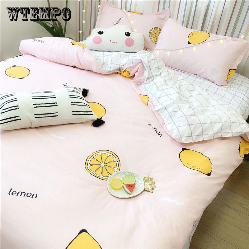 Bedding Sets Quilt Cover Soft Duvet Cover Simple Home Textile Stripe Bedding