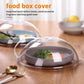 Microwave Oven Food Cover Transparent Anti Sputtering Cover Handle Reusable Airtight Food Covers Home Handle Heat Resistant Lid