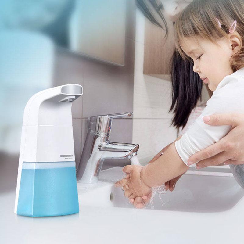 No Touch Foaming Soap Dispenser Sensor Liquid Dispenser Kitchen and Bathroom Automatic Soap Dispenser