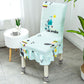 Chair Covers Spandex Elastic Kitchen Chair Covers Anti-dirty Seat Covers for Computer Chairs Banquet