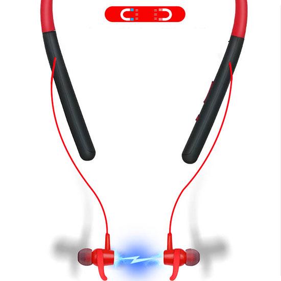 Sports Bluetooth 5.0 Headset Wireless Sports Running Hanging Neck Headphones Earphones ios android