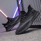 Sneakers Men's Casual Shoes Sneakers Men's Light Running Shoes Lace Up Casual Sports Shoes