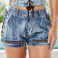 Denim Shorts Women Summer High Waist Sexy Shorts Plus Size Women's Clothing