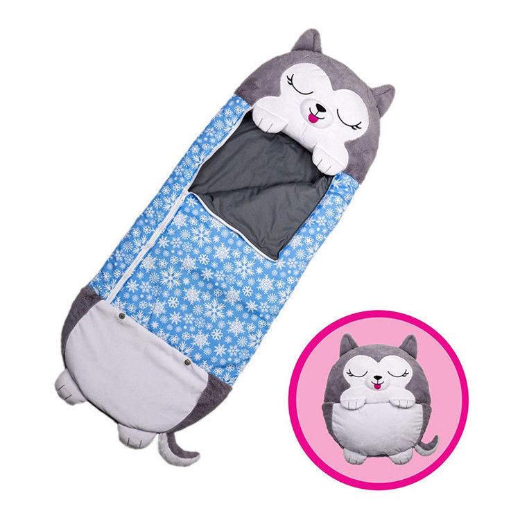 Children's Animal One-piece Sleeping Bag Cartoon Children's Pillow Sleeping Bag Folding Anti-kick, 6 Years Old To 12 Years Old
