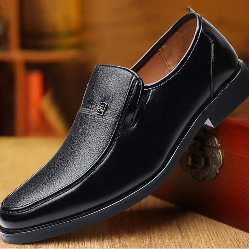 Summer Men's Shoes Business Casual Men's Shoes Classic Leather Men'S Suits Shoe