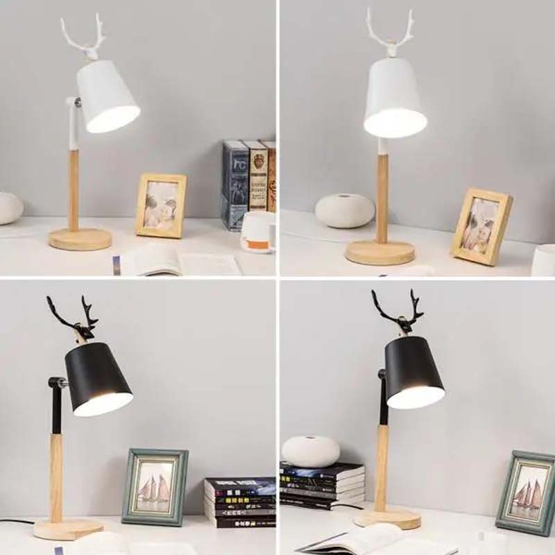 Eye Protection Desk Small Table Lamp Bedroom Bedside Plug-in Creative Simple Table Lamp