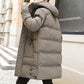 Padded Jacket Men's Trendy Jacket Winter Thick Padded Jacket Mid-length Down Padded Jacket Men's Large Size