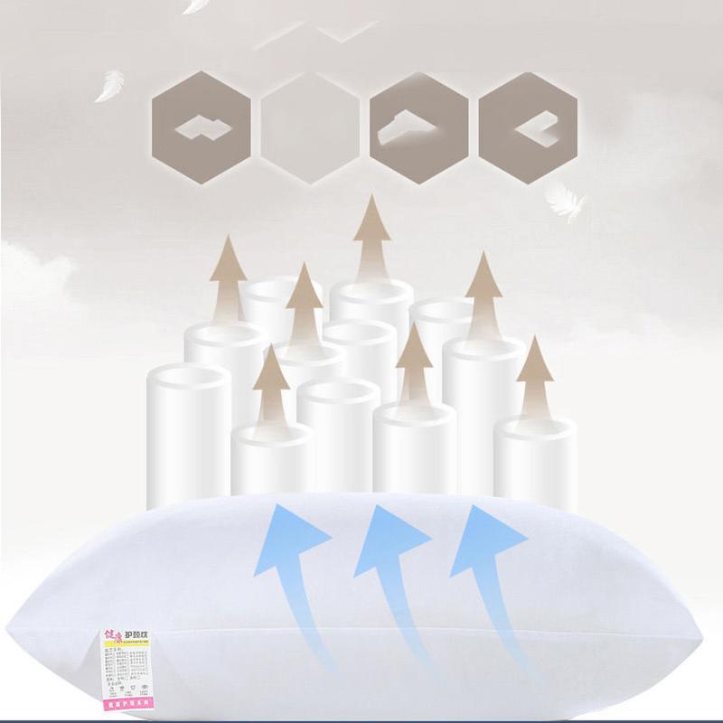 Two Home Middle Pillow Genuine Zipper Removable and Washable Pillow Core One Adult Single Pillow Set Free Pillowcase