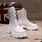 Women's Martin Boots Increased Tide Brand British Style Short Boots All-match Trendy Platform Boots