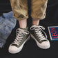 Canvas Shoes Women Casual Flats 2020 Trendy Korean Version Lace-up Fashion Female Spring/autumn Shoes Solid White Shoes