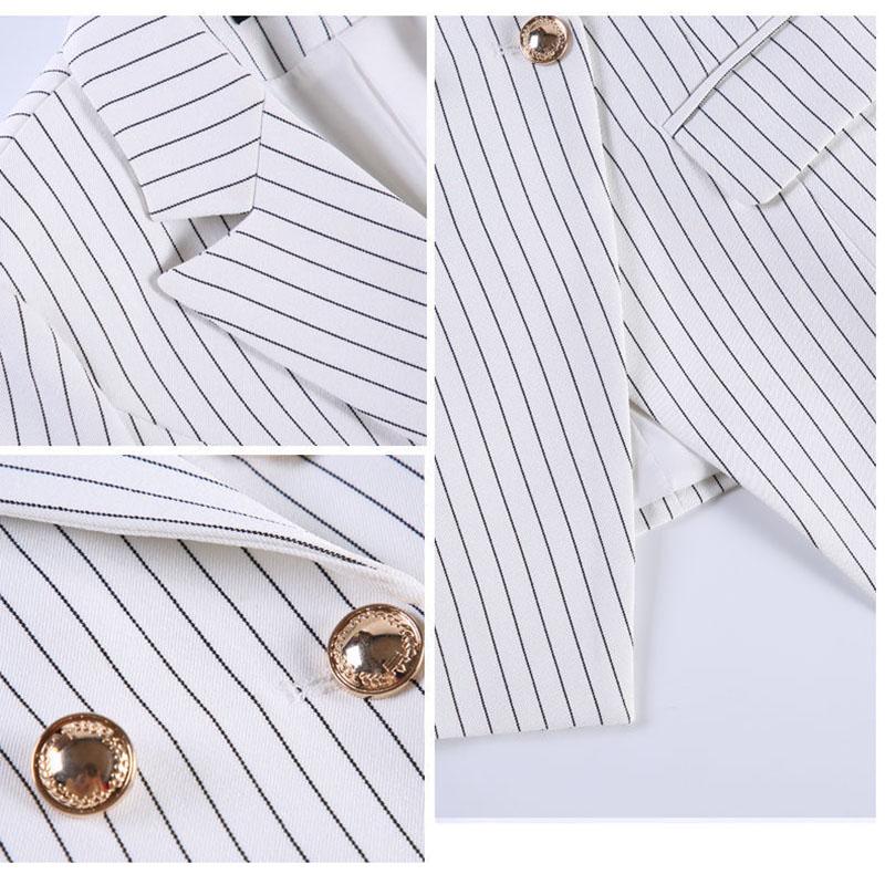 Spring and Autumn Suit Two-piece Suit Temperament Business Wear Fashion Casual Work Wear Formal Jacket Women