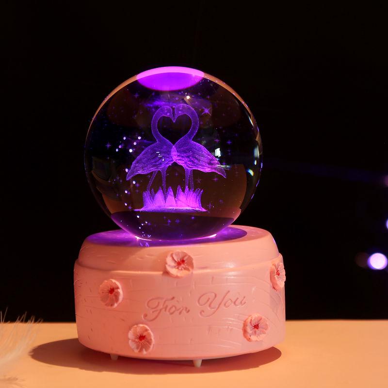 Crystal ball Christmas living room decoration Christmas present Room decoration Christmas