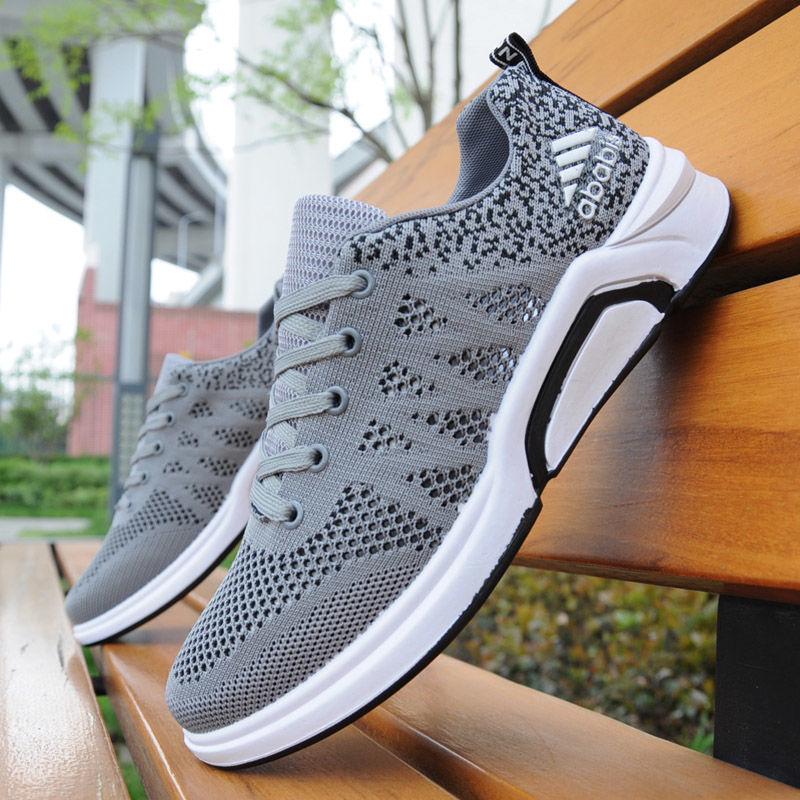 Summer men's shoes men's casual shoes net shoes travel shoes youth mesh breathable running shoes men's lightweight sports shoes