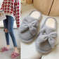 Autumn and Winter Pure Cotton Slippers Indoor Non-slip Soft-soled Shoes Warm Simple Plush Cotton Shoes