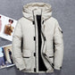 Korean Version of Men's Down Jacket Outdoor Short Thick Windproof Warm White Duck Down Men's Jacket Handsome Trendy Brand Parker Jacket