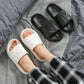 Eva Thick-soled Slippers  Women  Men  Summer Home Indoor Bathroom Bath Soft Bottom Non-slip Slippers