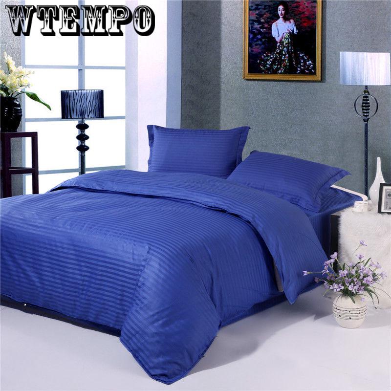 4Pcs Polyester Elk Pattern Duvet Pillow Quilt Cover Sheet Cases Bedding Set 1.5m-2.0M