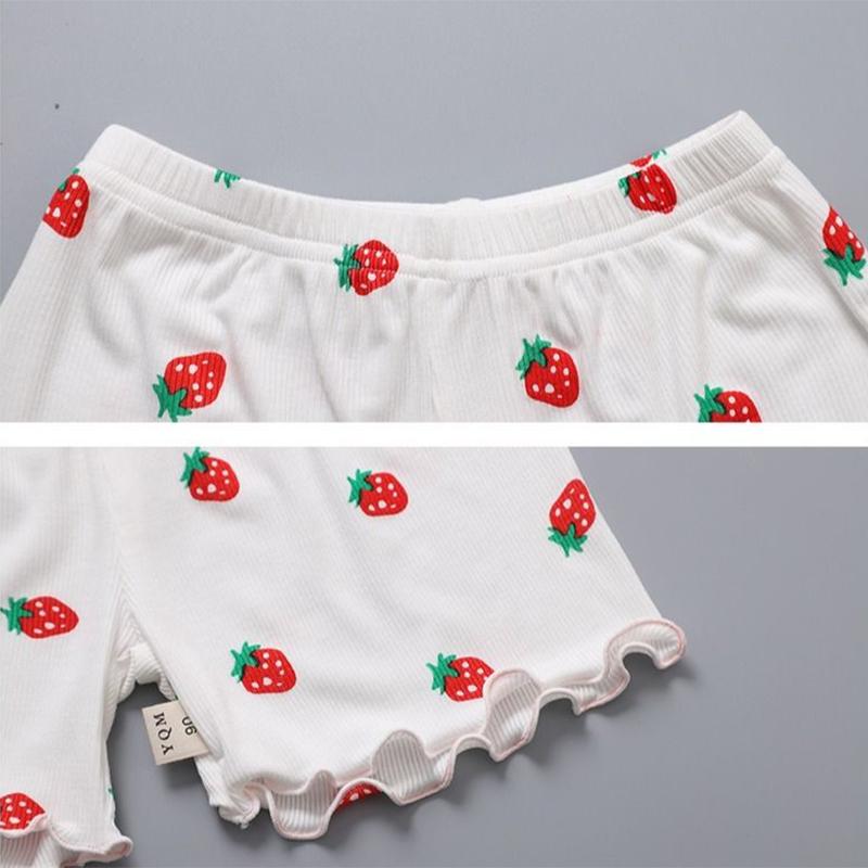 Two-piece Suit Children's Summer Thin Short-sleeved Pajamas Set Children's Home Service Girl's Baby Air-conditioned