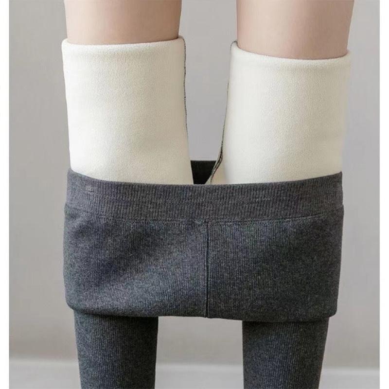 Outer Wear Thin Leggings Women's Spring and Autumn Thin Skinny Pants Winter Plus Velvet Thick Warm Pants
