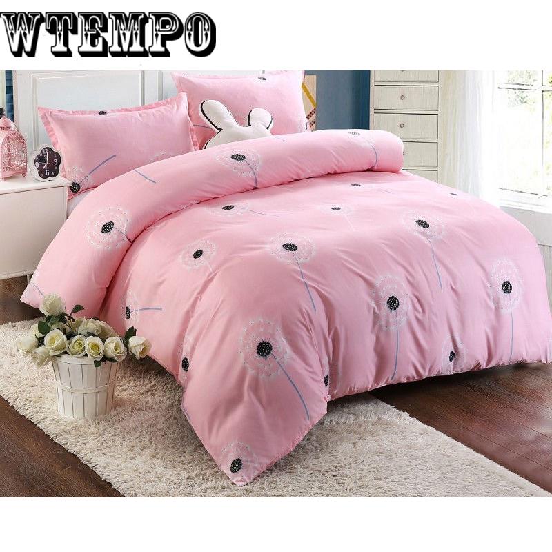 Bed Four-piece Bedroom Home Bedding Set Comfortable Soft Cotton Printed Quilt Cover
