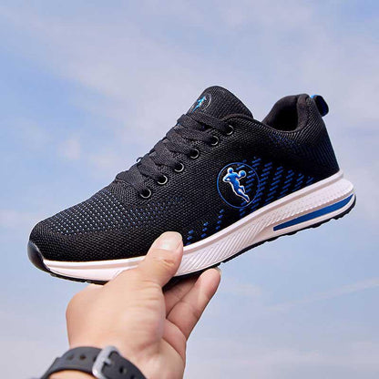 38-45 Men Black Sneakers Wear-resistant Basketball Shoes Breathable Deodorant Outdoor Running Shoes