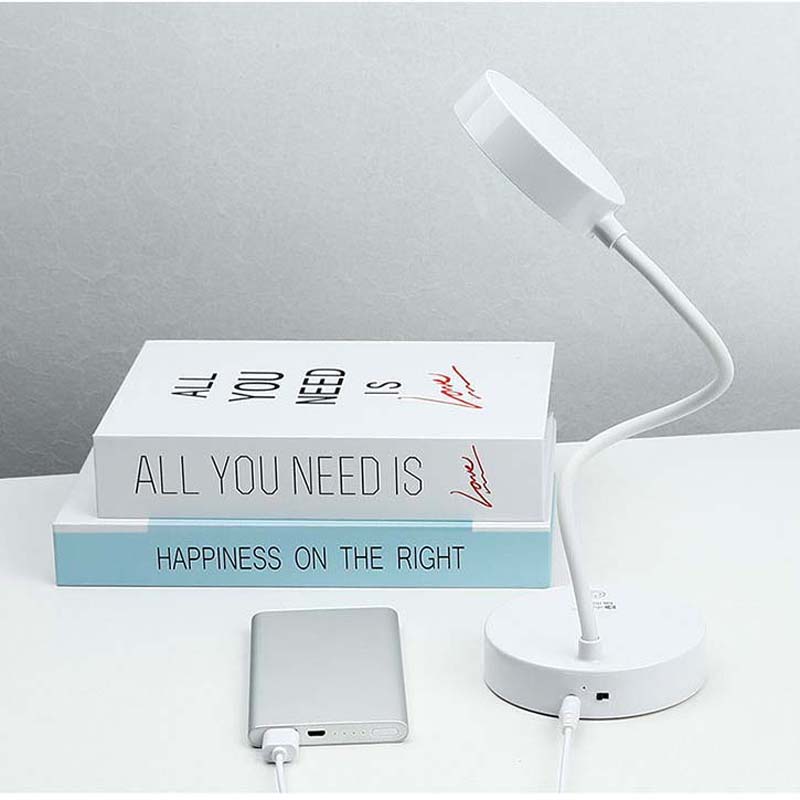 Small Desk Lamp Eye Protection Desk Student Bedroom Study Special Charging Plug-in Dual-use Led Desk Lamp Bedside Lamp
