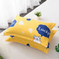 A Middle Pillow Genuine Pillow Core Adult Wedding Home Hotel Student Pillow with Pillowcase
