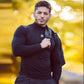 Long-sleeved Mid-high-neck Men's Long-sleeved Sportswear High-necked Tights Men's Bottoming Shirt Keeps Warm and Comfortable