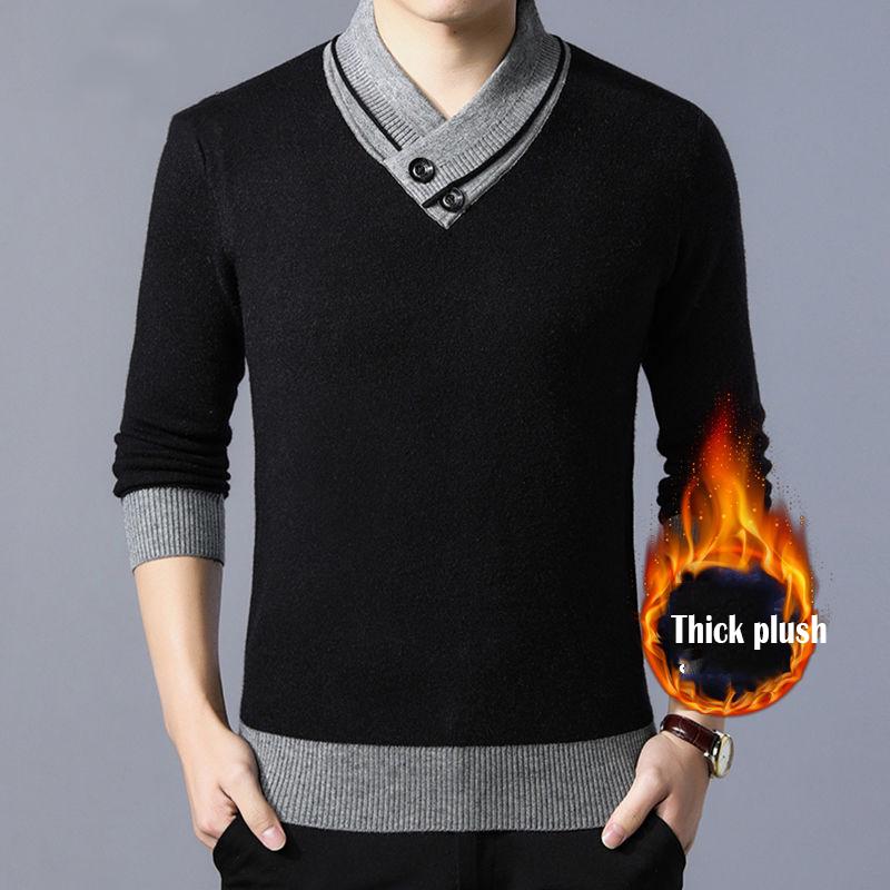Casual Pull Homme Mens Sweater Men Clothes 2019 Autumn Winter Wool Pullover Men Long Sleeve Knitwear