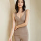 Comes with Chest Pad Thermal Underwear Ladies Plus Velvet Thickening Winter Seamless Body Shaping Bottoming Vest Without Underwear