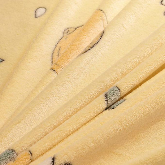 Universal Soft Warm Coral Fleece Blanket for Autumn and Winter, Double-sided Plus Fleece To Keep Warm In Winter Plus Fleece Bed Cover Sofa  Blanket