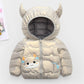 Children's Cotton-padded Clothes 2021 Autumn and Winter New Fashion Clothinng Unisex Baby Hooded Parka Boys Clothes Down Jacket
