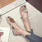 Slippers women wear summer fashion wild net red ins sandals and slippers flat bottom flip flops tide