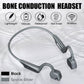 Bluetooth 5.0 Earphone Bone Conduction Binaural Hifi Stereo HD Call Headset with 2200 MAh Power Bank
