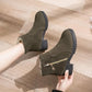 Warm Snow Boots Women Winter Plus Velvet Thick High-top Cotton Shoes Thick Heel Cotton Boots Female Wild Martin Boots