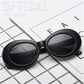 Clout Goggles NIRVANA Kurt Cobain Round Sunglasses Men Women Brand Designer Mirrored Glasses Male Fe