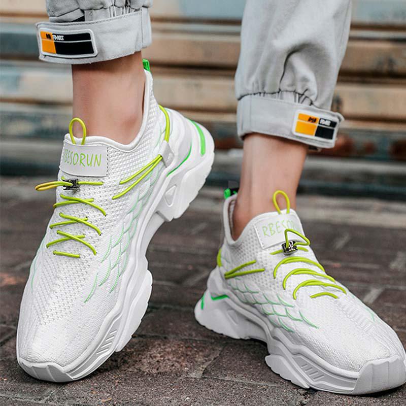 Size 39-44 Summer High Quality Men Mesh Sneakers Breathable Basketball Shoeses Non-slip Running Shoes Outdoor Travel Shoes