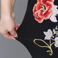 High-waist Leggings Women's Outer Wear Stretch Pants Plus Size Pants Ethnic Style Embroidery Slim-fitting Pants