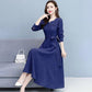 Autumn Summer Long Dress Long Sleeve Shirt Dress Women Long Dresses Button Shirt Dress Casual Loose Dresses 2021