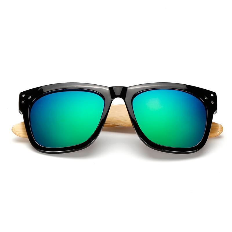 WTEMPO Cool Handmade Square Retro Sunglasses Women Men Vintage Plastic Frame Oversized Sunglasses fo
