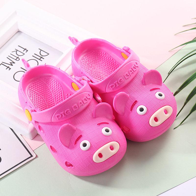 Summer Kids Boys Girls Shoes Sandals Slippers Beach Hollow Out Shoes