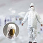 Civil Disposable Protective Clothing Siamese Hooded Isolator Waterproof and Dustproof Anti-fog