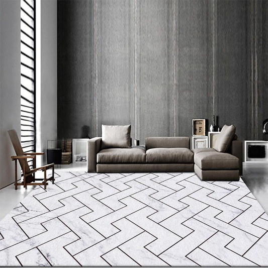 Nordic Carpet Living Room Coffee Table Blanket Modern Minimalist Bedroom Room Large Area Full of Bed Mats and Floor Mats